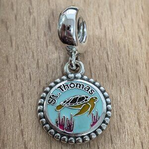 Pandora ST,THOMAS Exclusive Charm Pendant, S925 Silver Bracelets